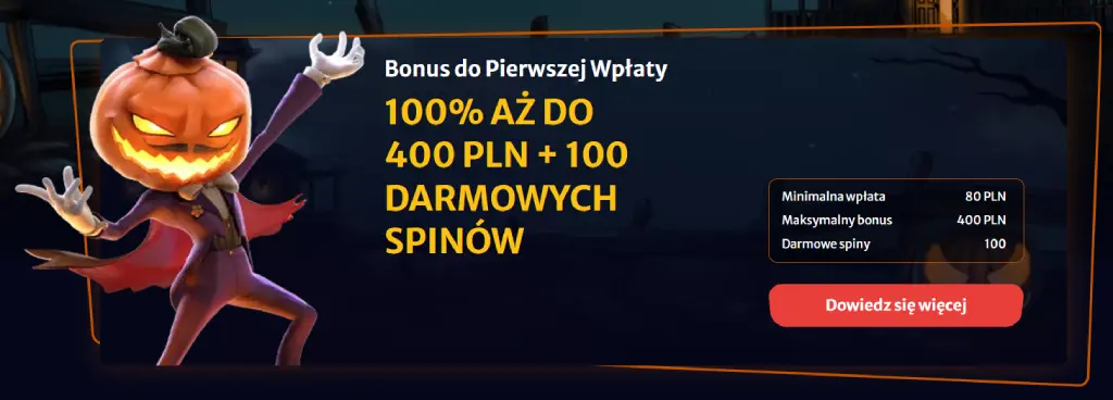 Hell Spin bonus powitalny