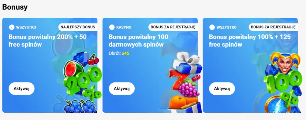 Slottica bonus za rejestrację