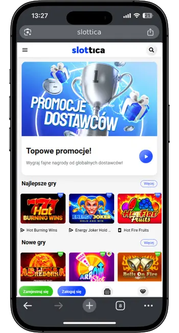 Slottica Wersja Mobilna