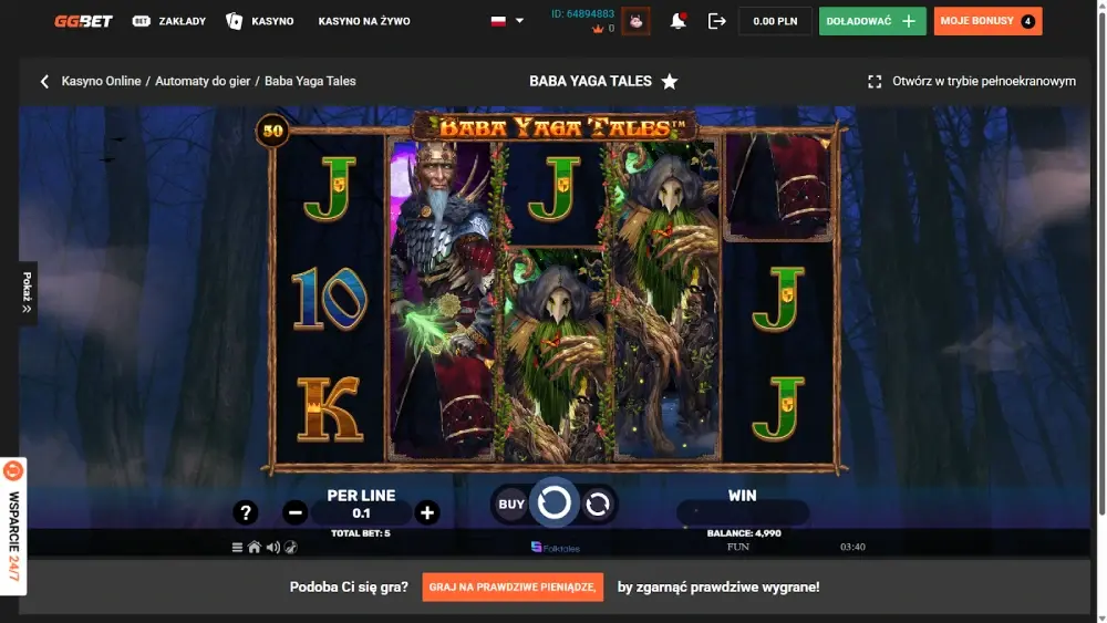 Baba Yaga Tales od Spinomenal