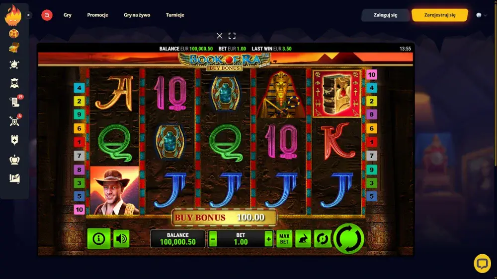 Book of Ra Deluxe Buy Bonus