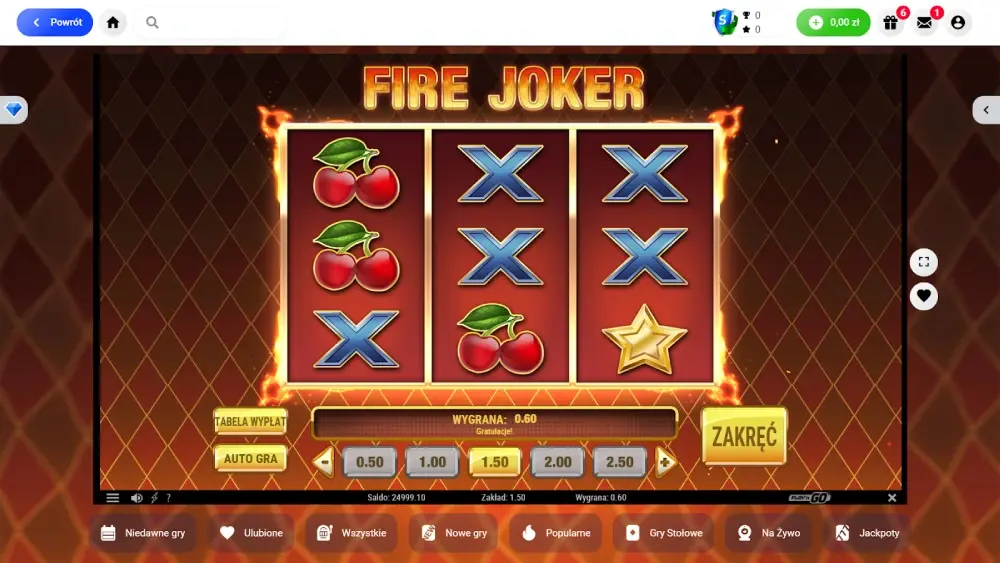 Fire Joker od Play'n GO
