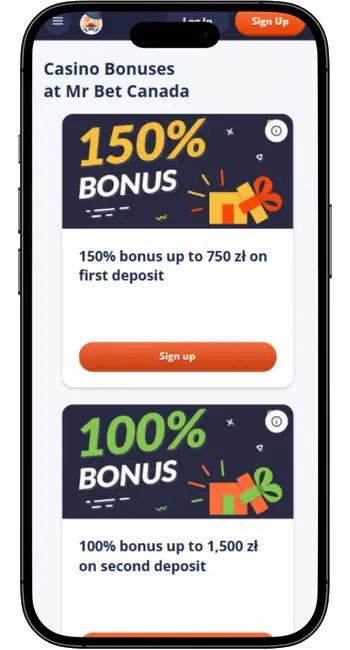 Mr Bet Aktualne bonusy depozyt 5 zł
