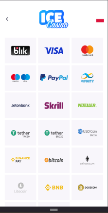 ice kasyno deposit method paypal