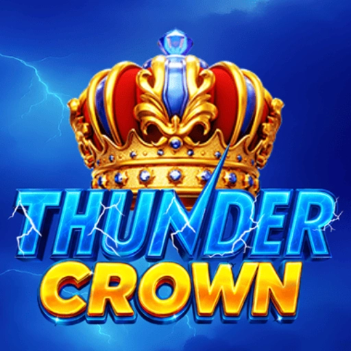 Thunder Crown slot logo